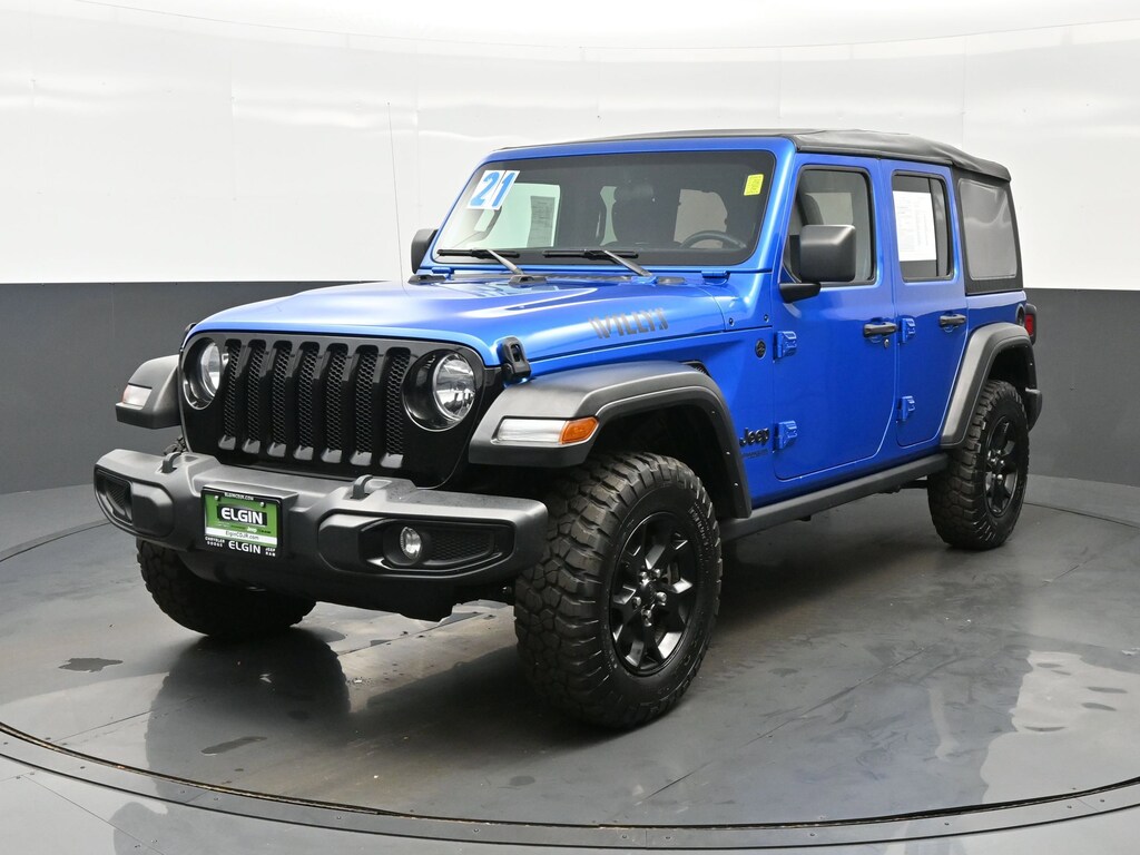 Used 2021 Jeep Wrangler Unlimited Willys Unlimited Willys Sport 4x4