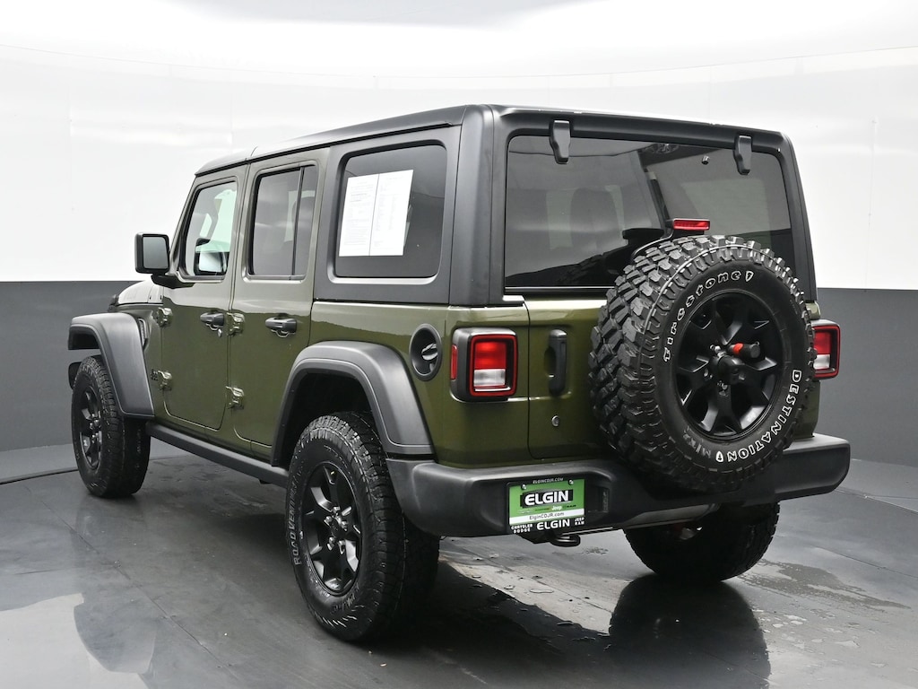 Certified 2020 Jeep Wrangler Unlimited Willys Sport 4x4 Willys Sport 4x4