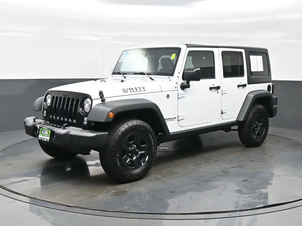Used 2017 Jeep Wrangler Unlimited Unlimited Willys Willys Wheeler 4x4