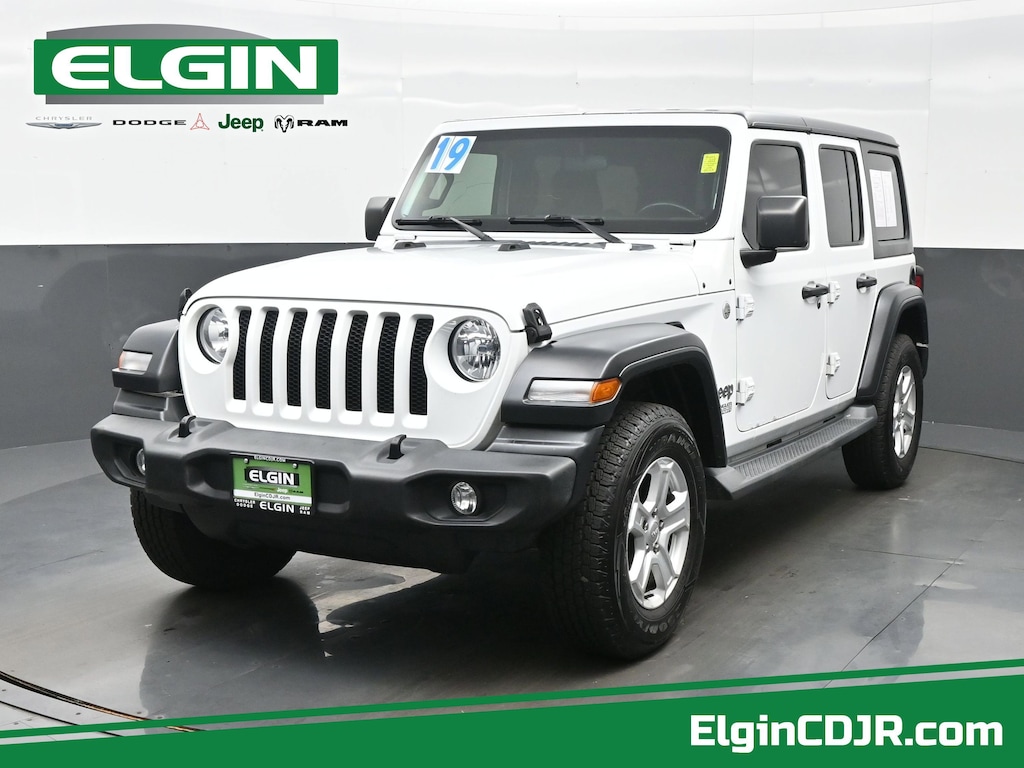 Used 2019 Jeep Wrangler Unlimited Unlimited Sport S Sport S 4x4