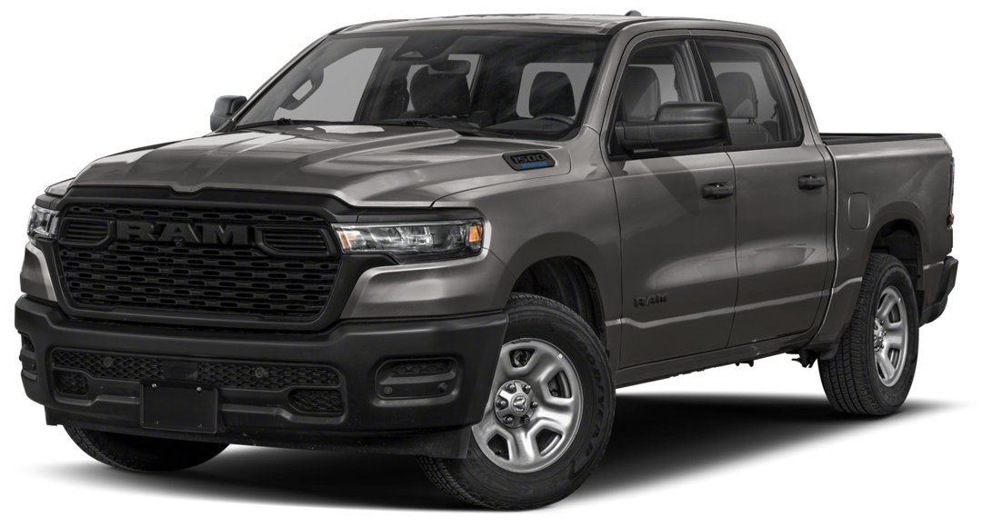 Ram 1500 Tradesman pickup, front three-quarter view