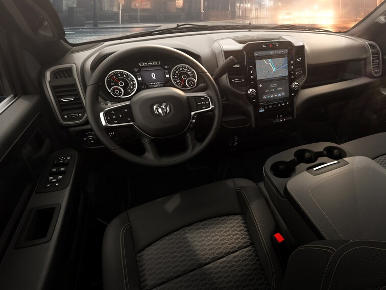 Ram 2500 dashboard and touchscreen