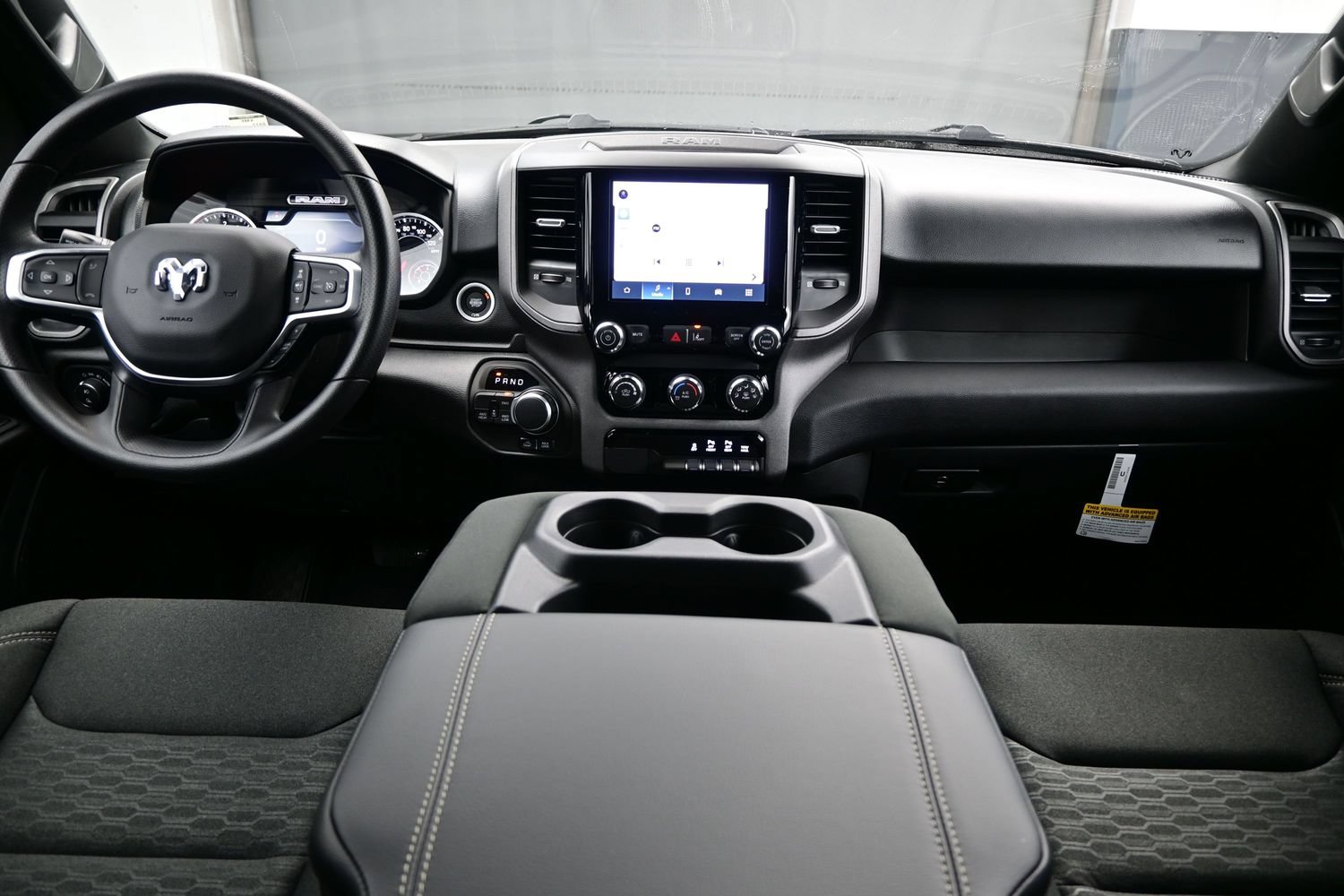 Ram 1500 Warlock dashboard and center console