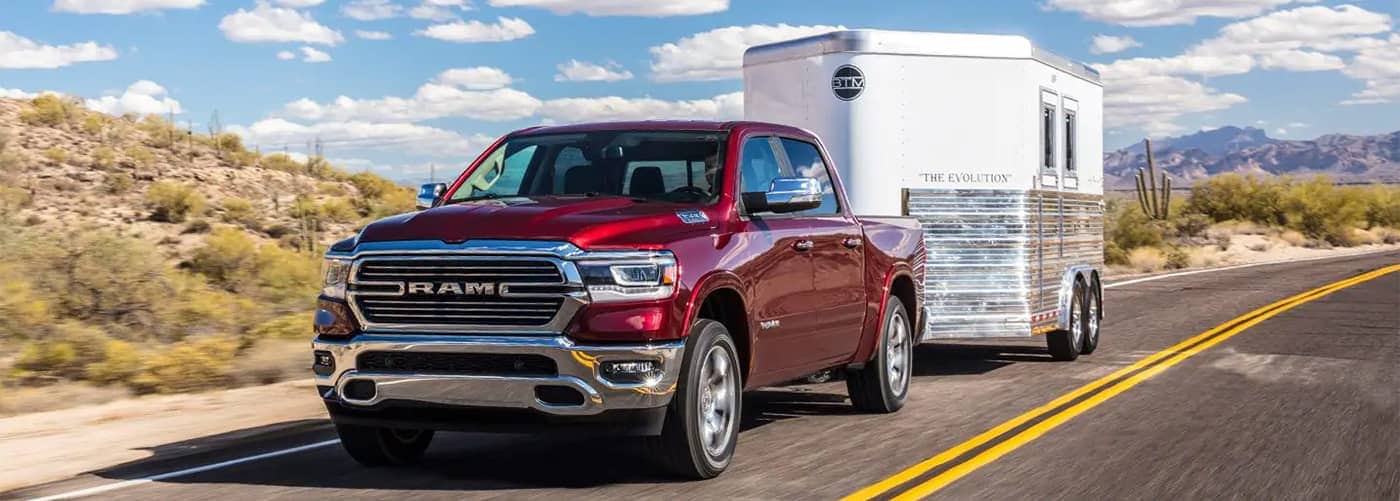 2019 Ram 1500 Towing a Trailer