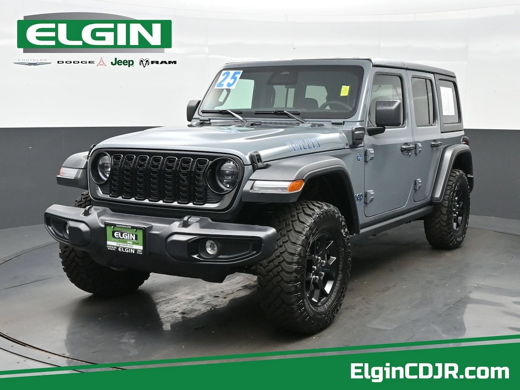 Used 2025 Jeep Wrangler 4xe Willys 4xe Willys 4x4