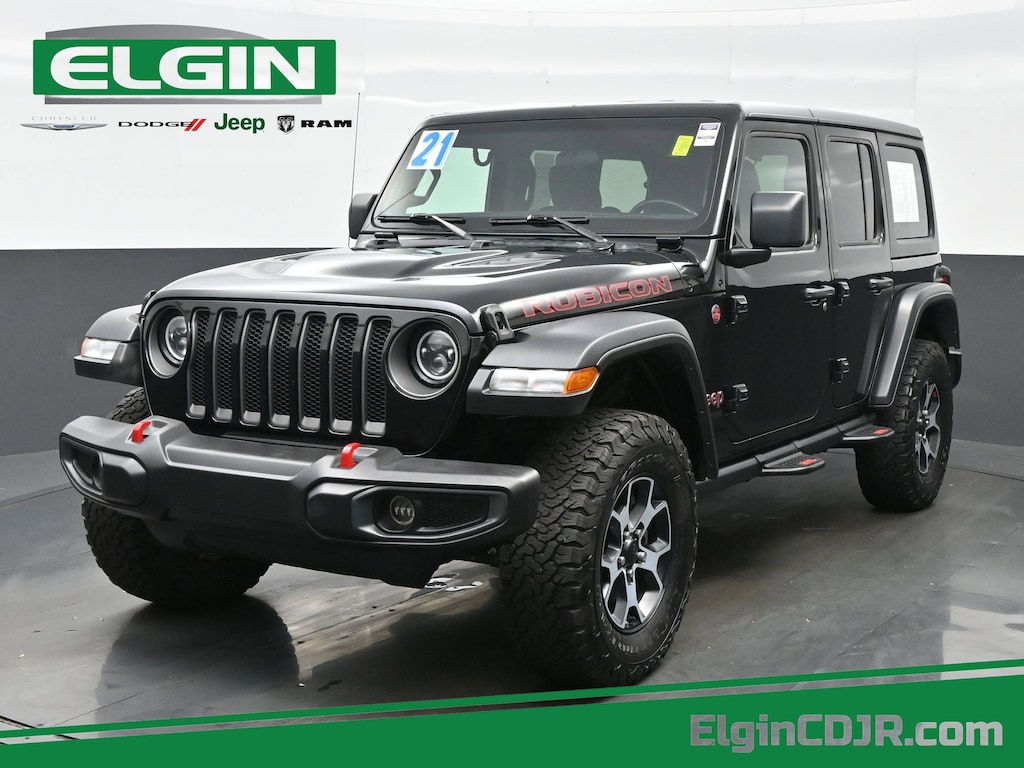 Used 2021 Jeep Wrangler Unlimited Rubicon Unlimited Rubicon 4x4
