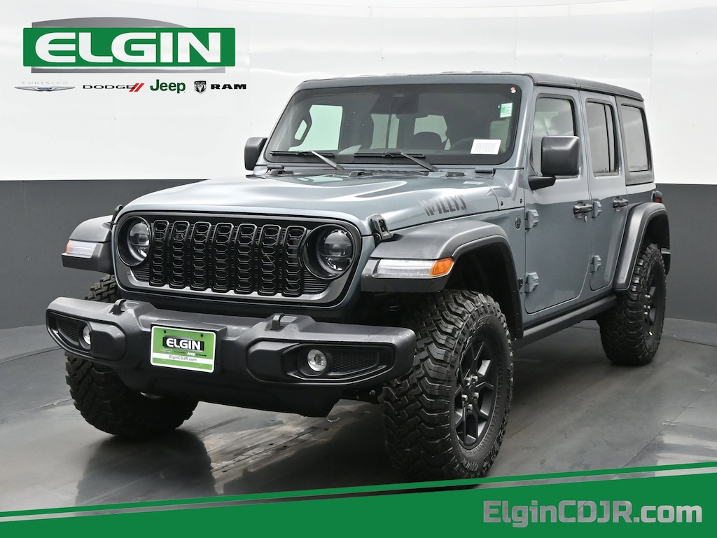New 2026 Jeep Wrangler 4-DOOR WILLYS Sport Utility