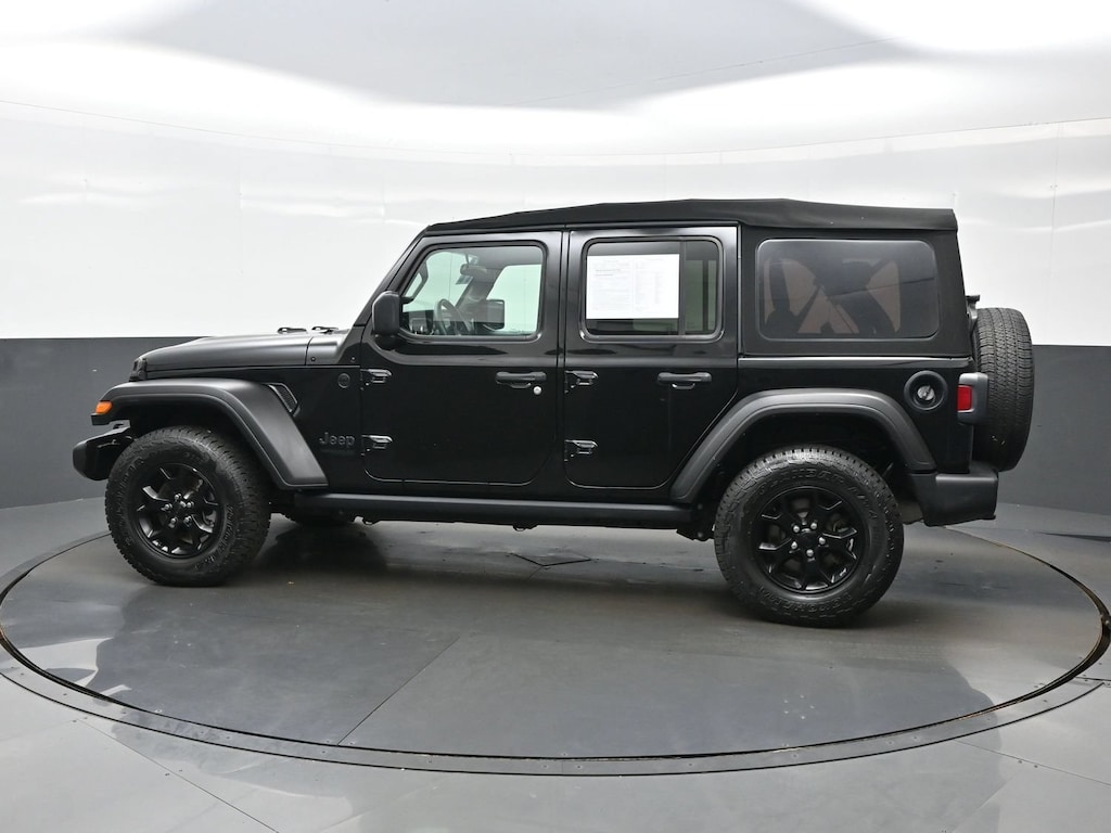Used 2022 Jeep Wrangler Unlimited Willys Sport Utility