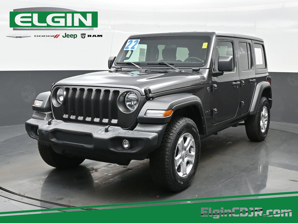 Used 2022 Jeep Wrangler Unlimited Sport S Unlimited Sport S 4x4