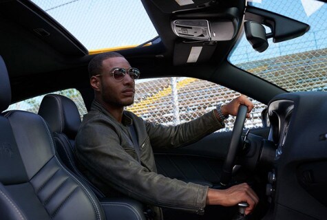 driver in Dodge Charger 2018