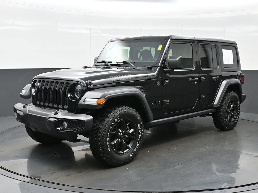 Used 2023 Jeep Wrangler Willys Willys 4x4