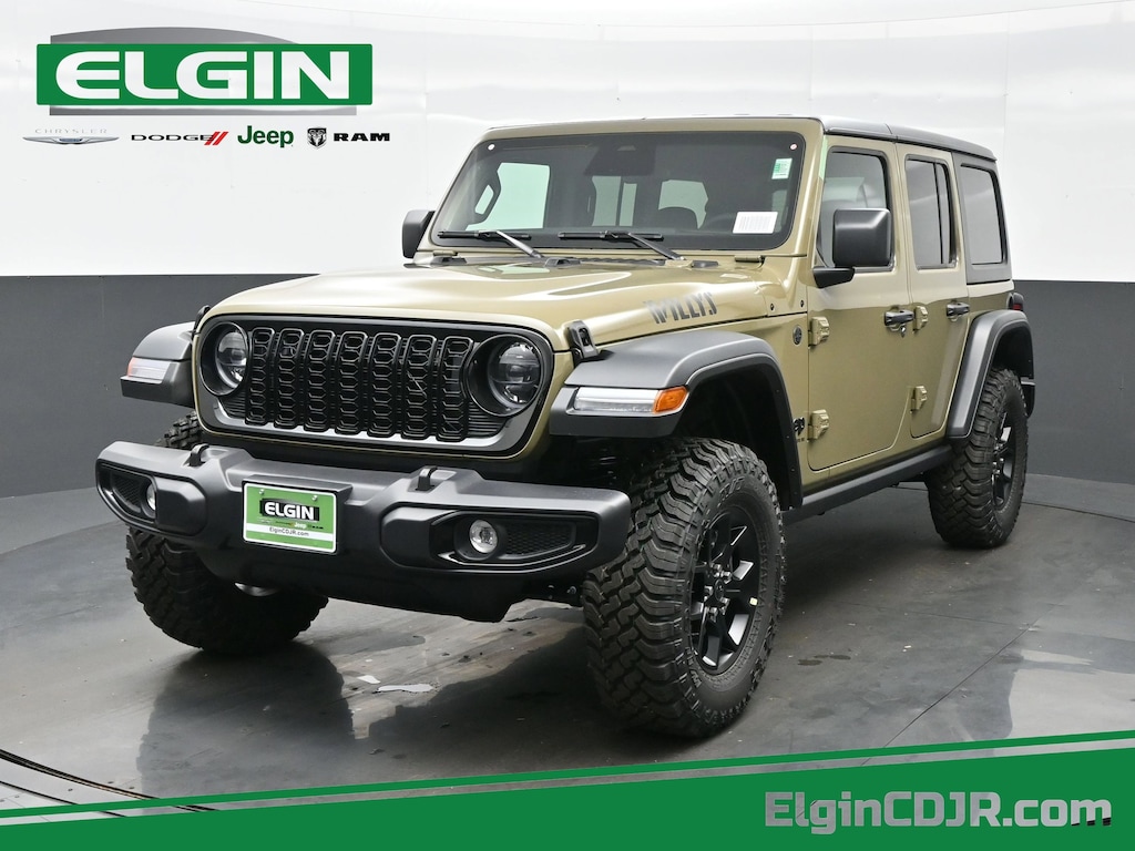 New 2026 Jeep Wrangler 4-DOOR WILLYS Sport Utility