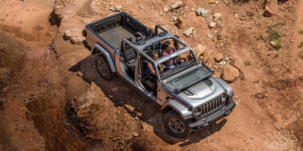 Jeep Gladiator offroading
