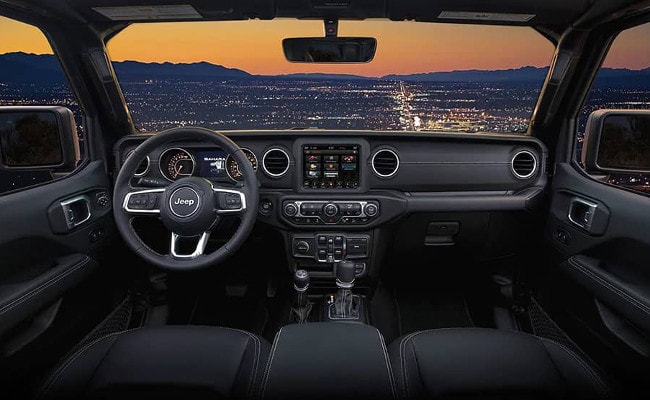 2019 Jeep Wrangler dashboard