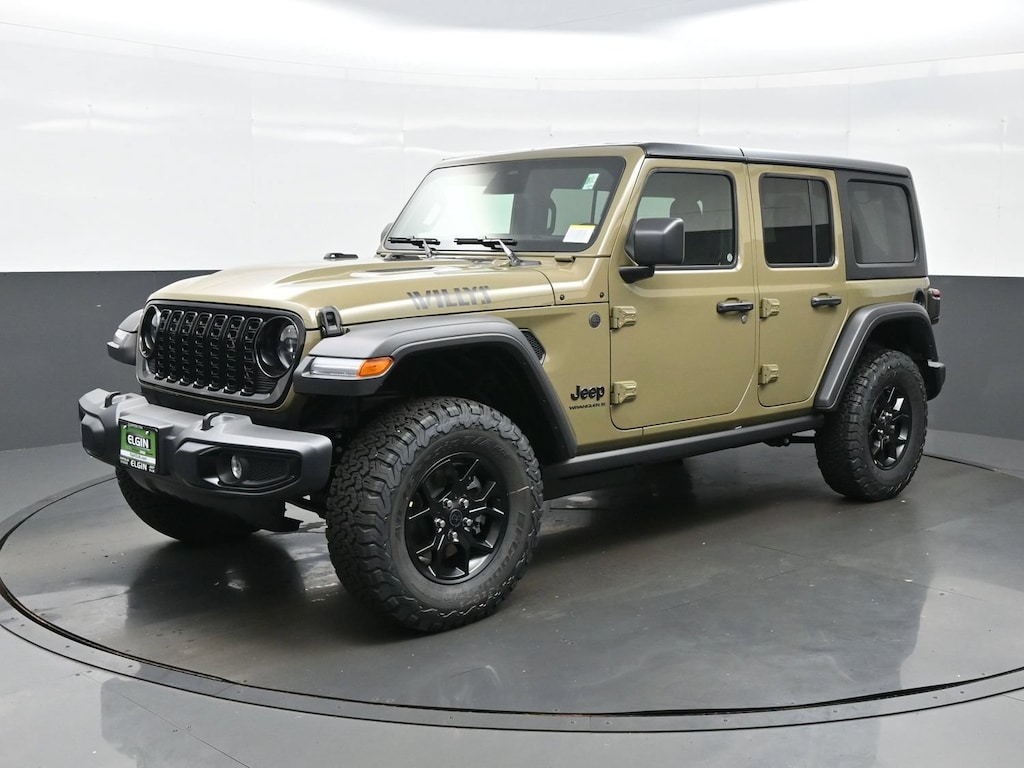 New 2026 Jeep Wrangler 4-DOOR WILLYS Sport Utility