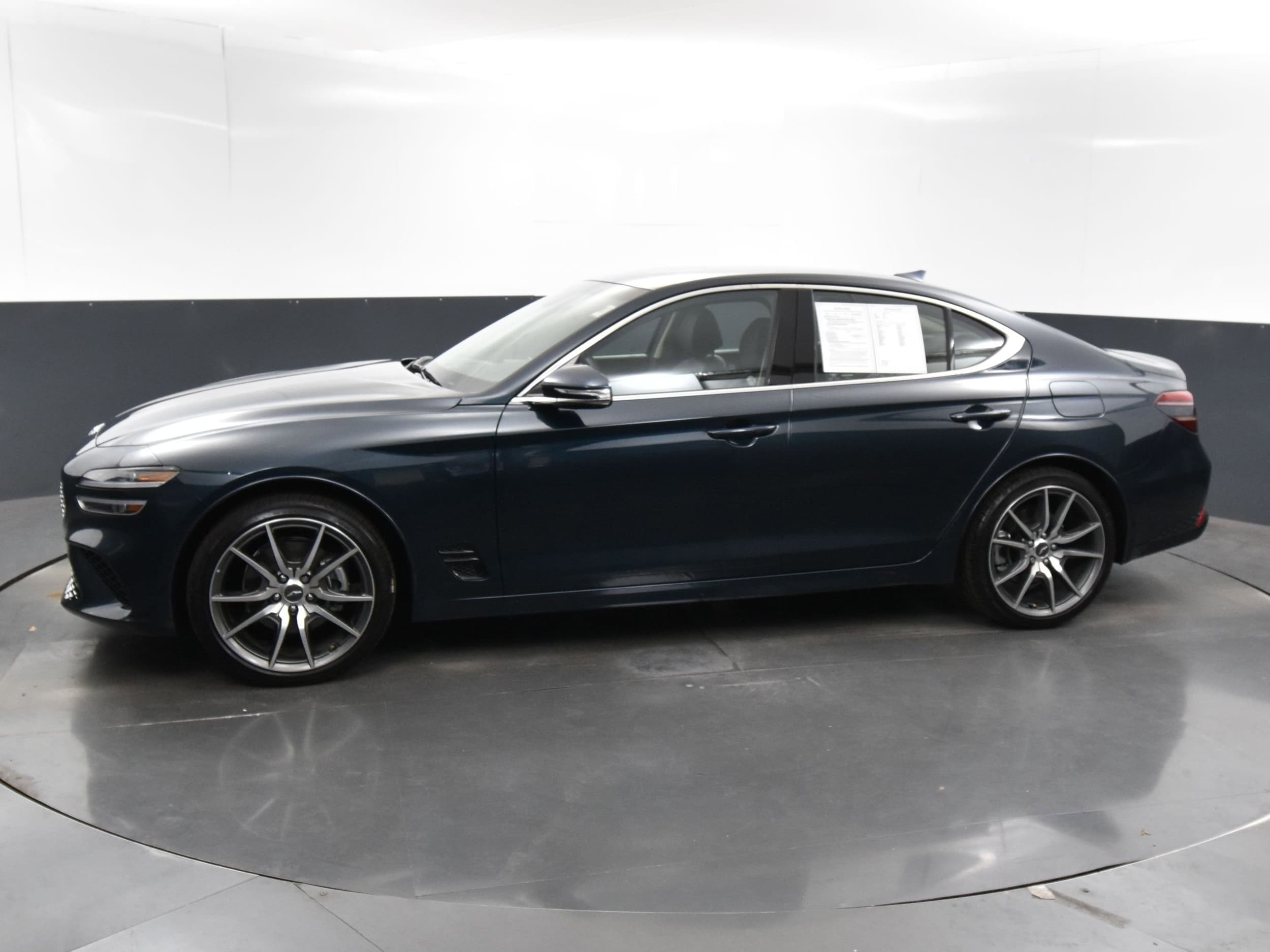 Certified 2023 GENESIS G70 Standard with VIN KMTG34TA8PU123258 for sale in Bartlett, IL