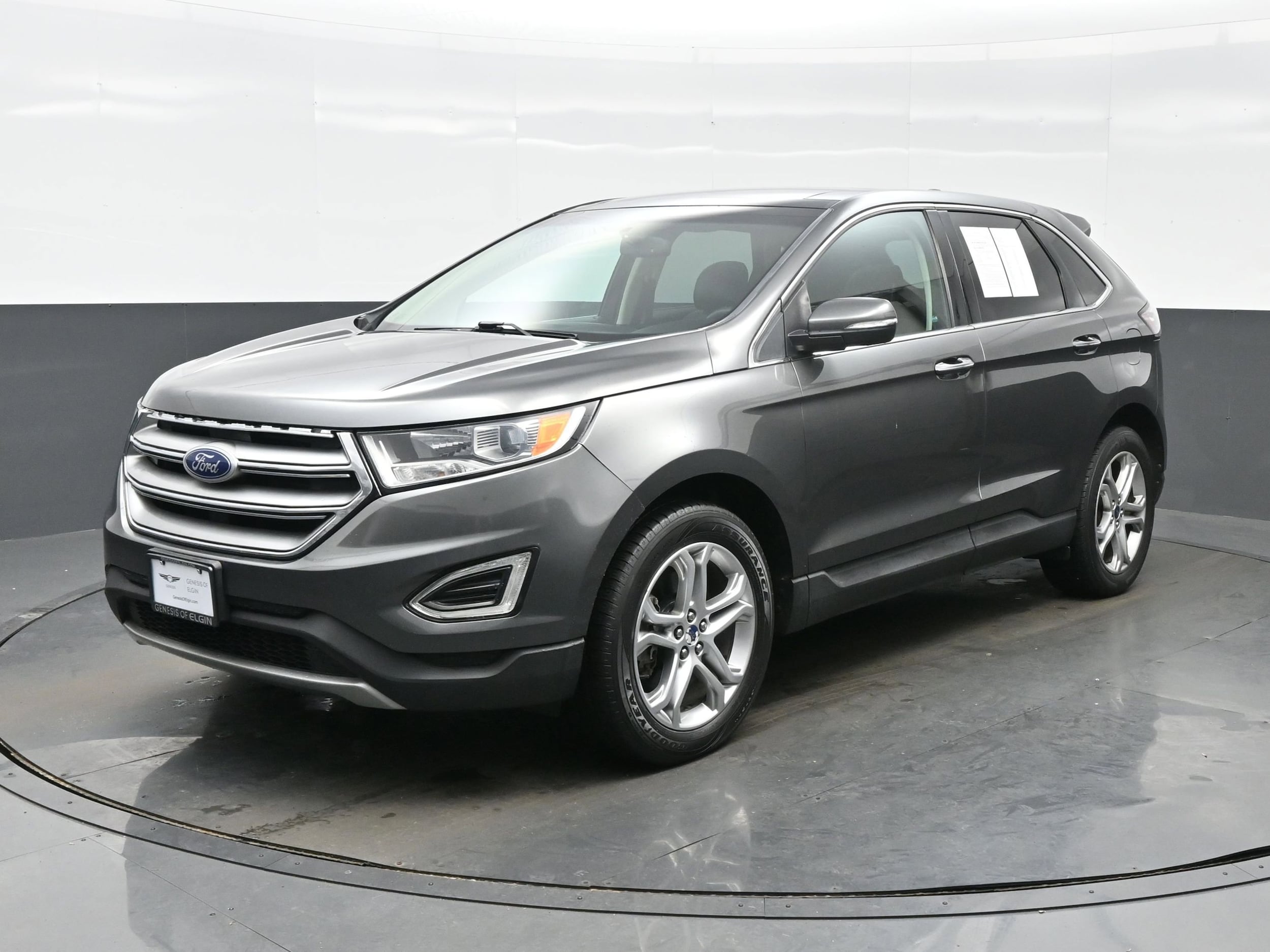 Used 2015 Ford Edge Titanium with VIN 2FMTK4K89FBB99084 for sale in Bartlett, IL