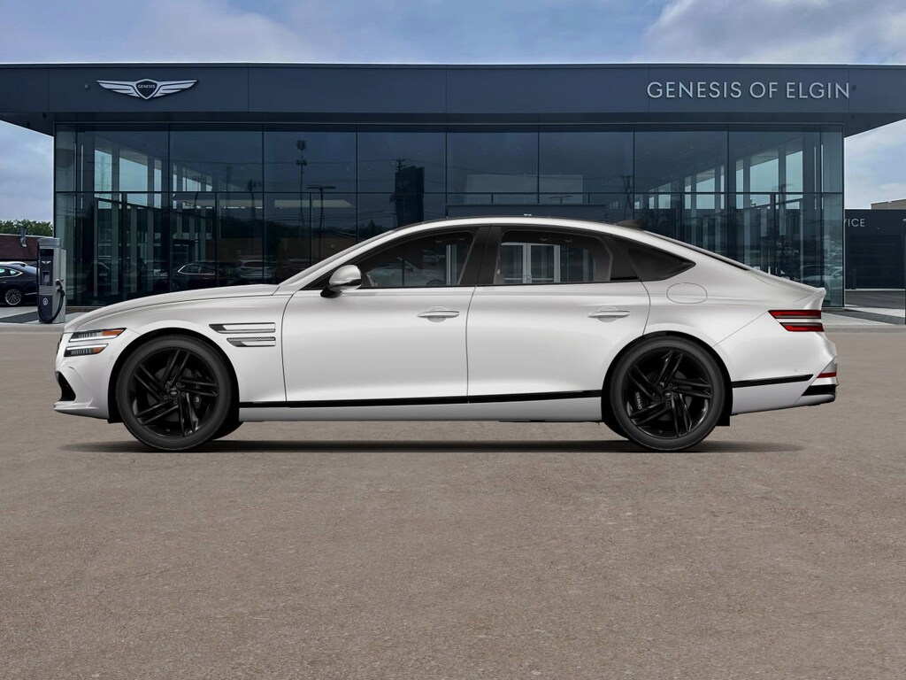 New 2026 Genesis G80 3.5T Prestige Black Sedan
