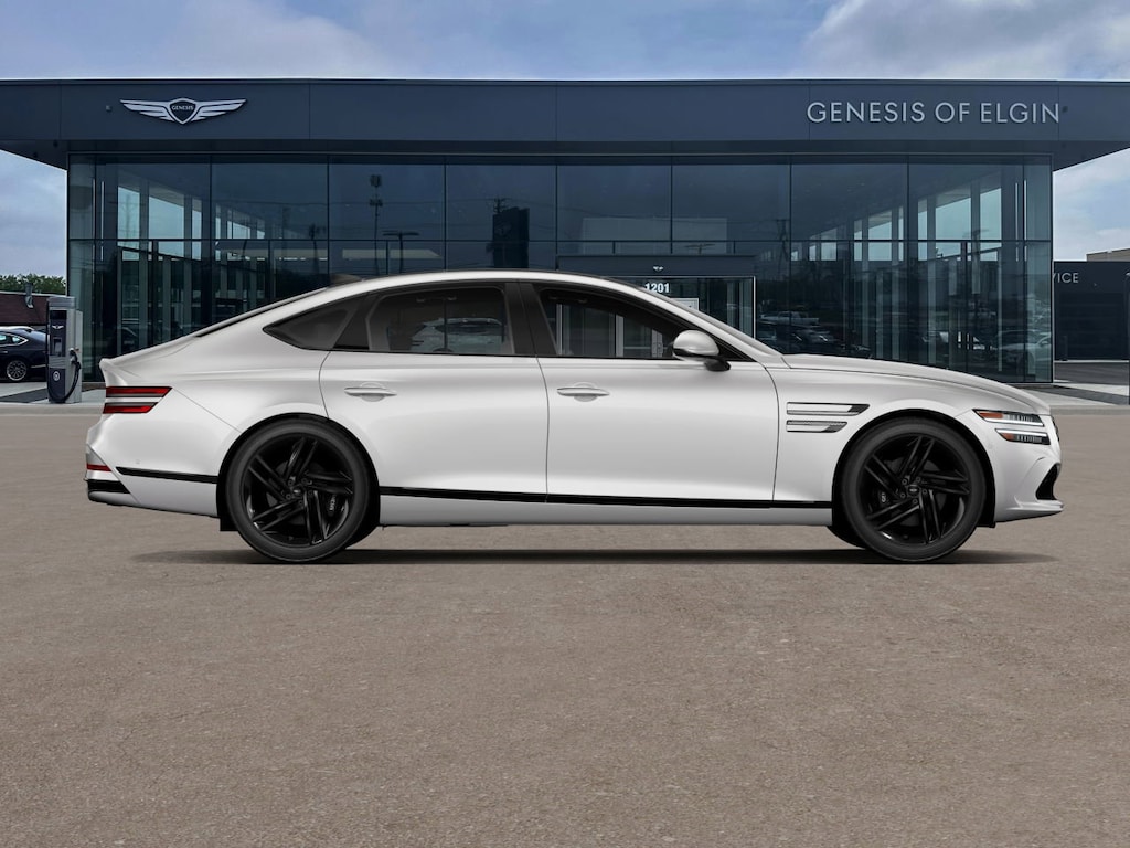 New 2026 Genesis G80 3.5T Prestige Black Sedan