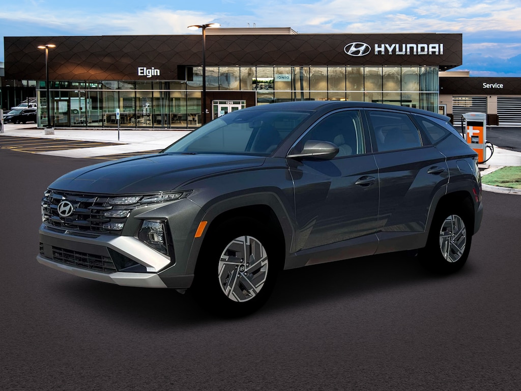 New 2026 Hyundai Tucson Hybrid Blue SUV