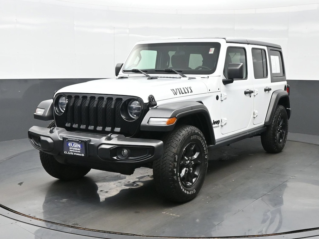Used 2021 Jeep Wrangler Unlimited Willys Convertible