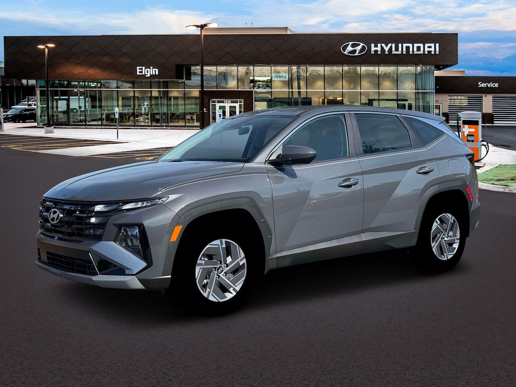 New 2026 Hyundai Tucson Hybrid Blue SUV
