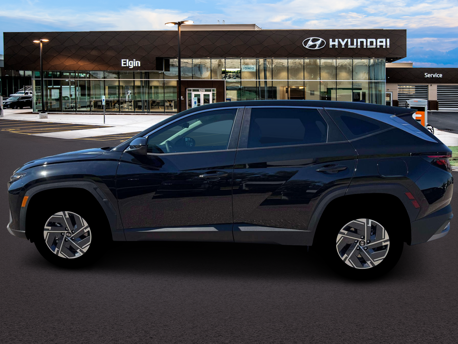 New 2026 Hyundai Tucson Hybrid Blue SUV