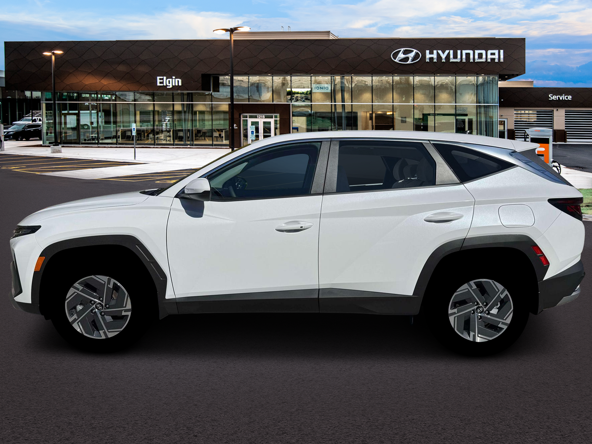 New 2026 Hyundai Tucson Hybrid Blue SUV