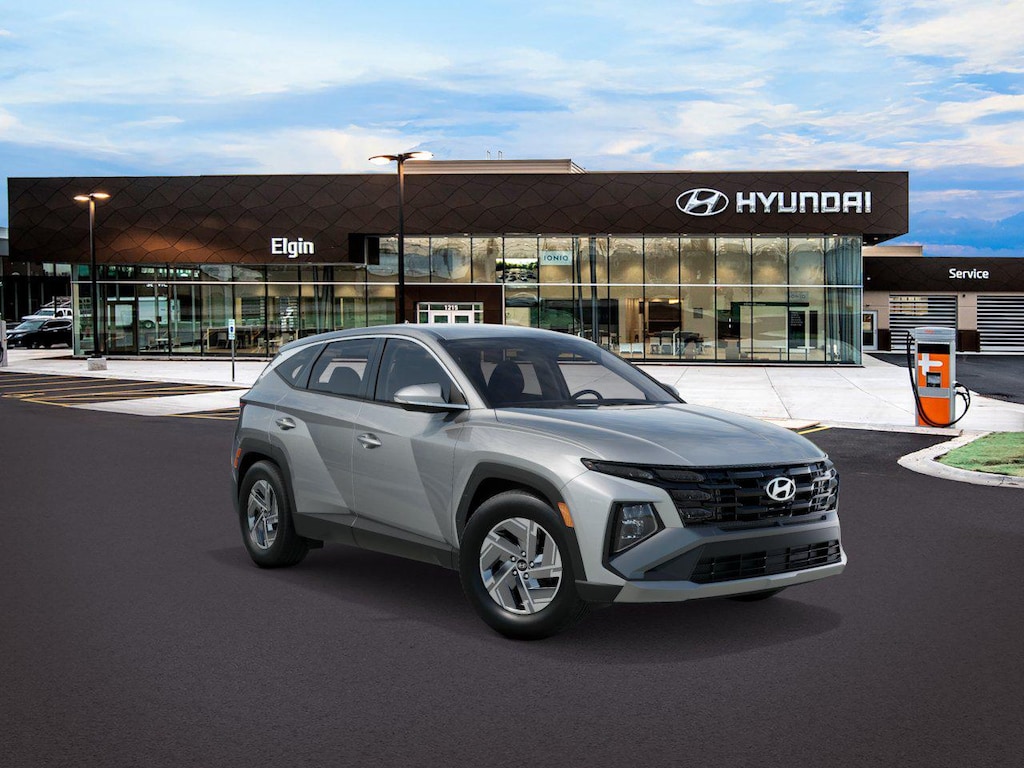 New 2026 Hyundai Tucson Hybrid Blue SUV