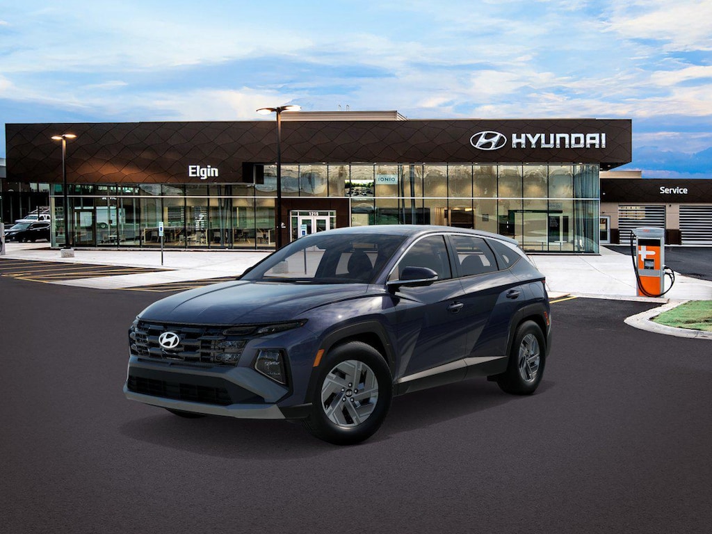 New 2026 Hyundai Tucson Hybrid Blue SUV