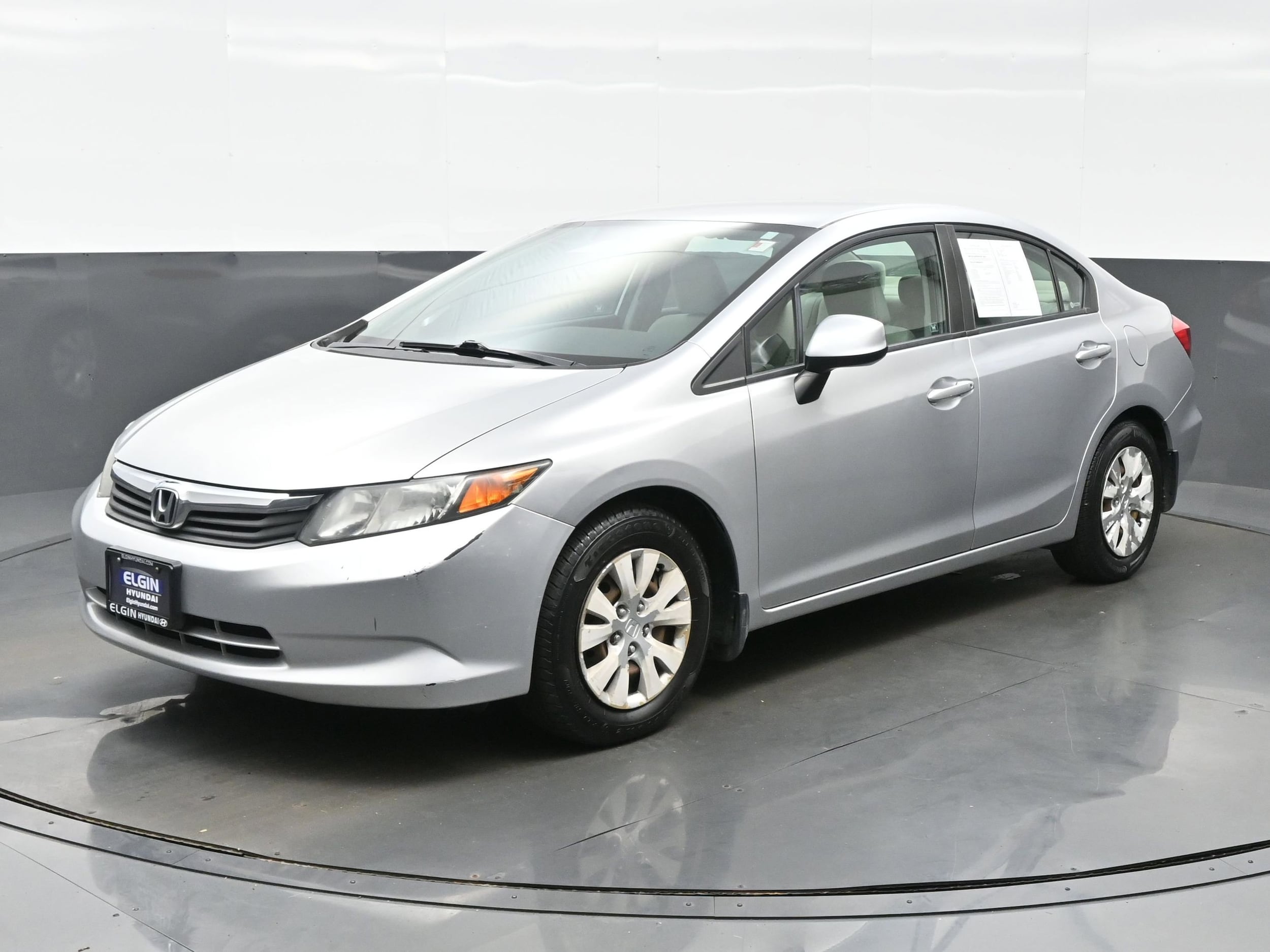 Used 2012 Honda Civic LX with VIN 19XFB2F54CE098996 for sale in Bartlett, IL