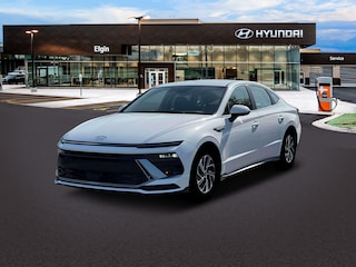 2026 Hyundai Sonata Hybrid Blue Sedan