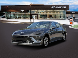 2026 Hyundai Sonata Hybrid Blue Sedan