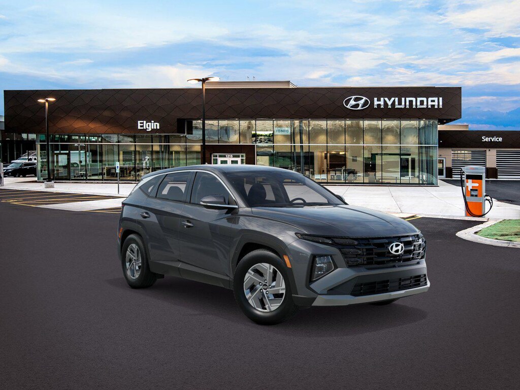 New 2026 Hyundai Tucson Hybrid Blue SUV
