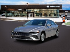 2026 Hyundai Elantra Hybrid Blue Sedan