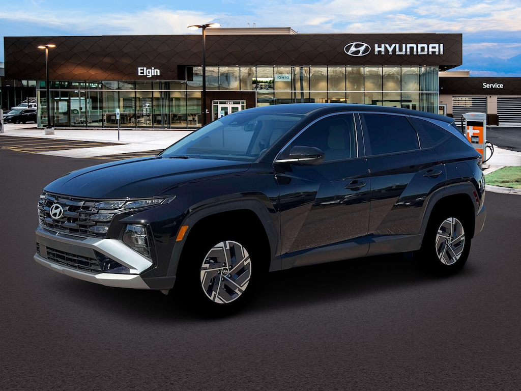 New 2026 Hyundai Tucson Hybrid Blue SUV