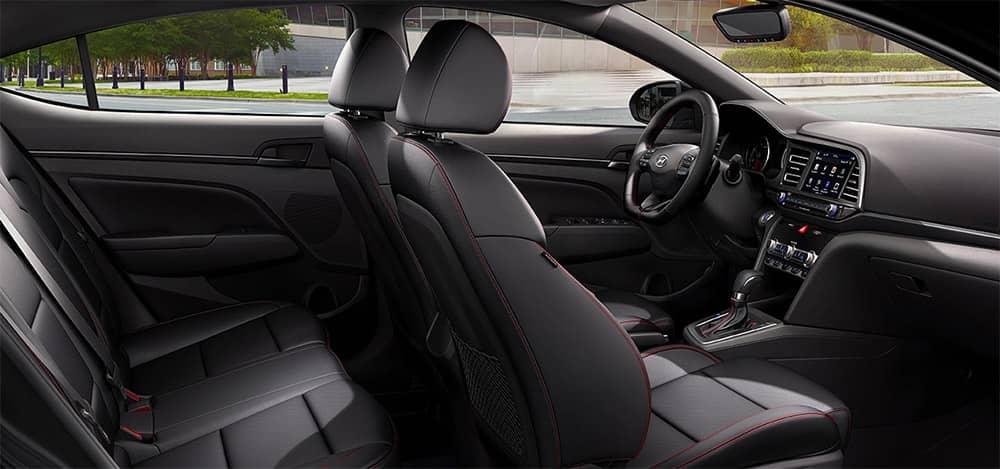 2019 Hyundai Elantra sport interior