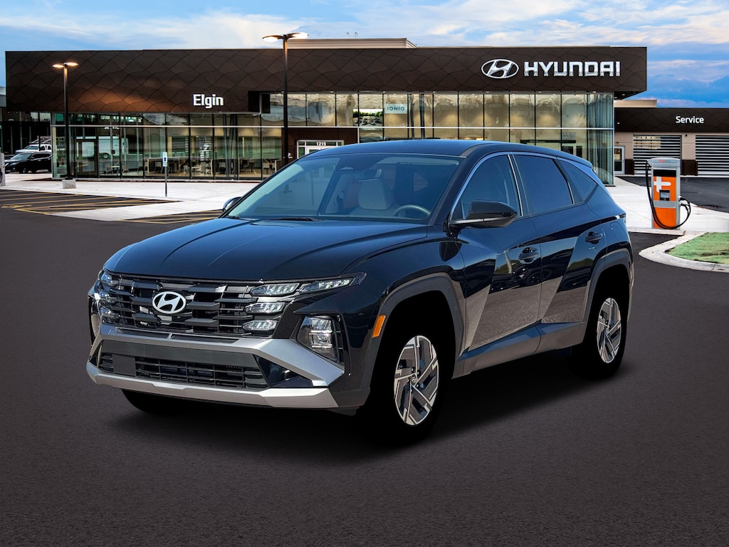 New 2026 Hyundai Tucson Hybrid Blue SUV