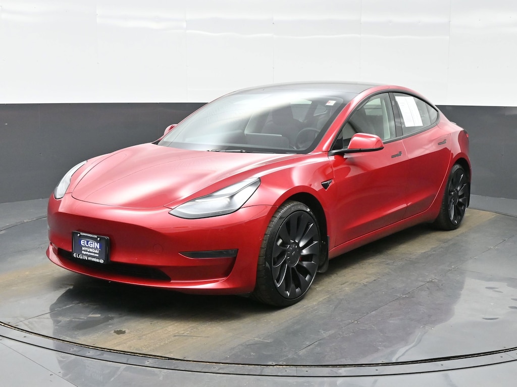Used 2022 Tesla Model 3 Performance Sedan