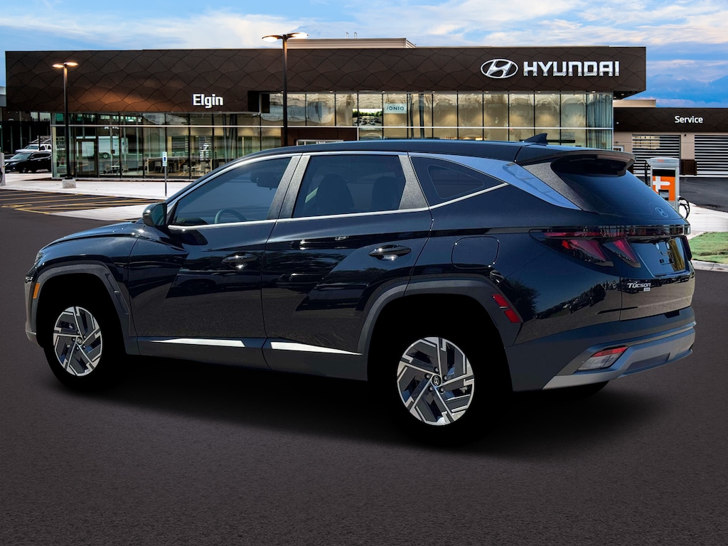 New 2026 Hyundai Tucson Hybrid Blue SUV