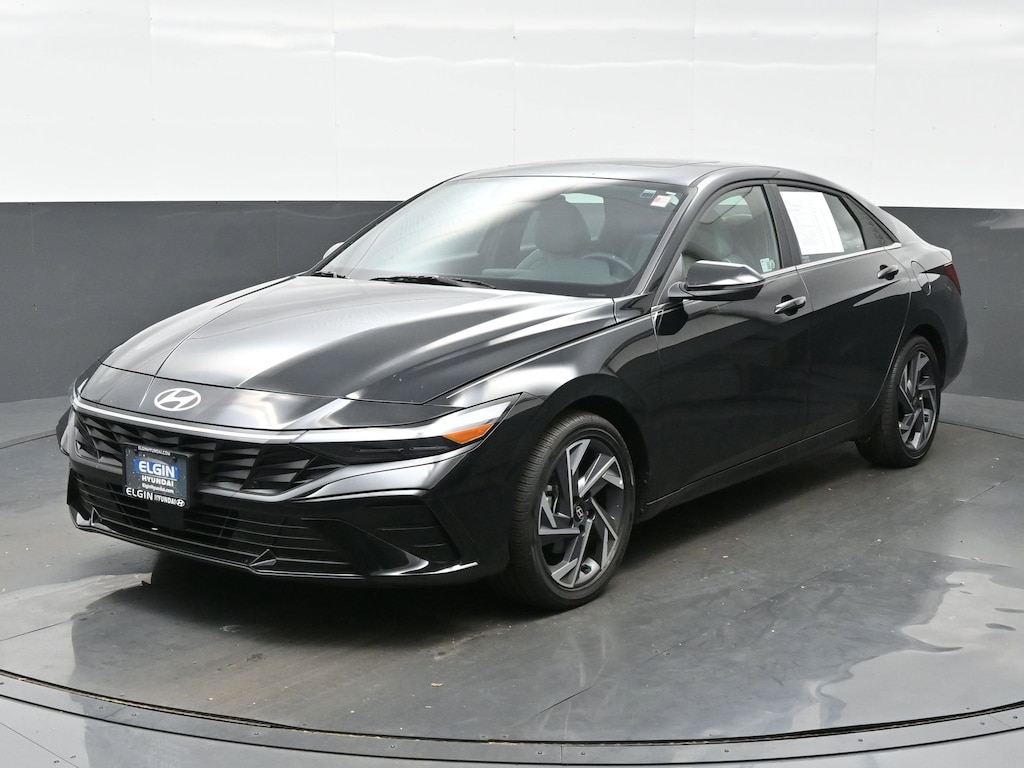 Certified 2025 Hyundai Elantra Hybrid Limited Sedan