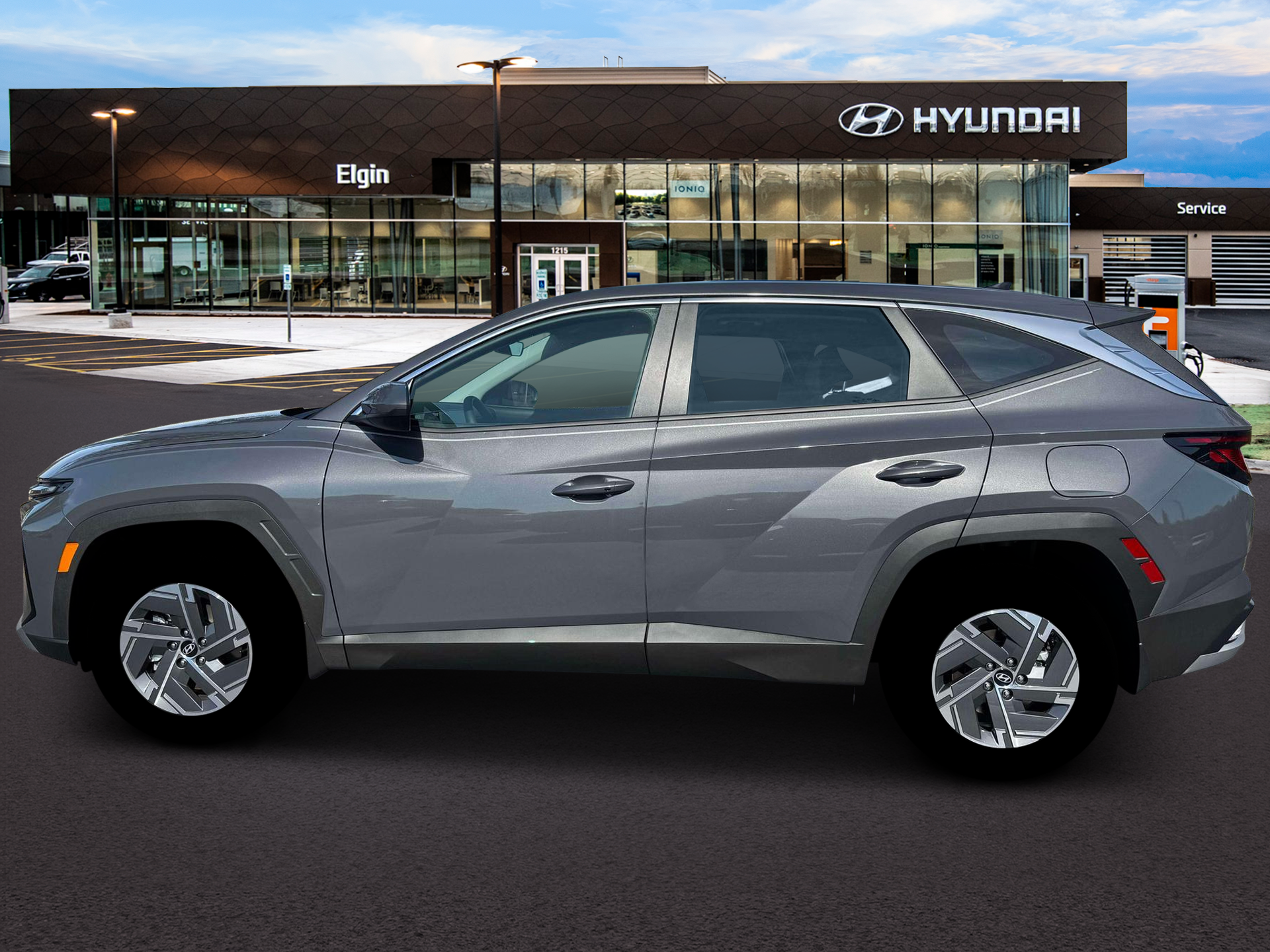 New 2026 Hyundai Tucson Hybrid Blue SUV