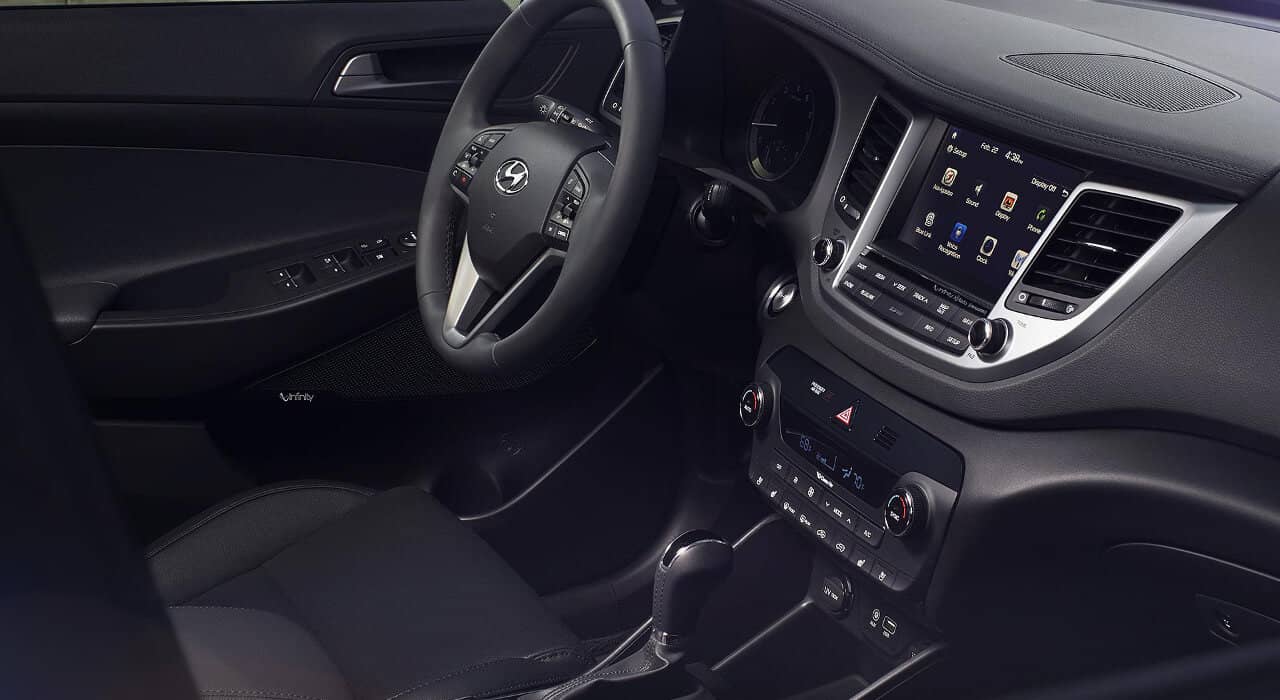 2018 Hyundai Tucson dashboard