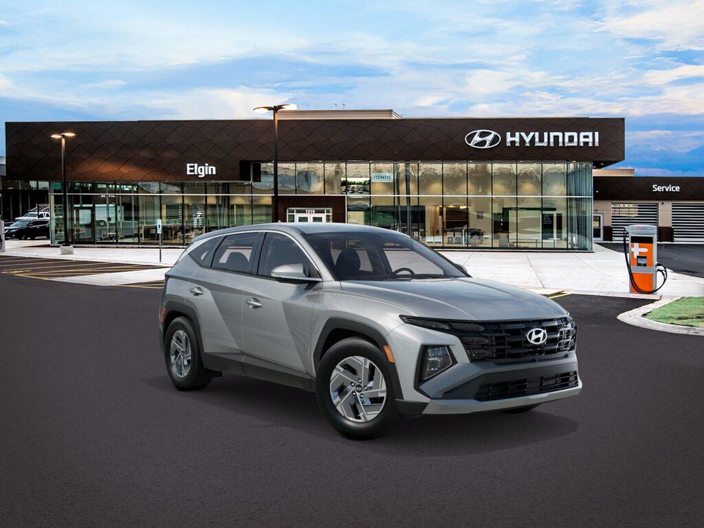 New 2026 Hyundai Tucson Hybrid Blue SUV