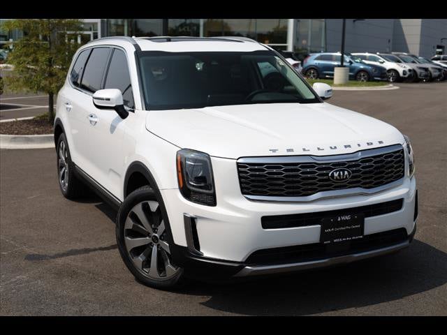 Certified 2021 Kia Telluride S with VIN 5XYP6DHC4MG106972 for sale in Elgin, IL