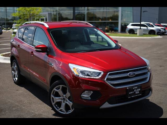 Used 2017 Ford Escape Titanium with VIN 1FMCU9J93HUA36753 for sale in Elgin, IL