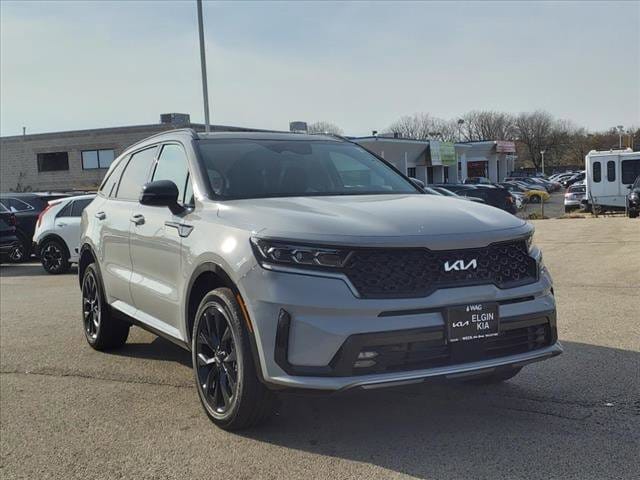 Certified 2023 Kia Sorento SX with VIN 5XYRKDLF7PG232737 for sale in Elgin, IL