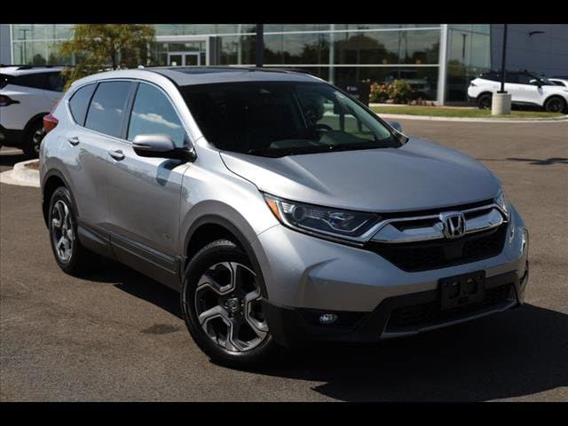 Used 2018 Honda CR-V EX-L with VIN 7FARW2H83JE001291 for sale in Elgin, IL