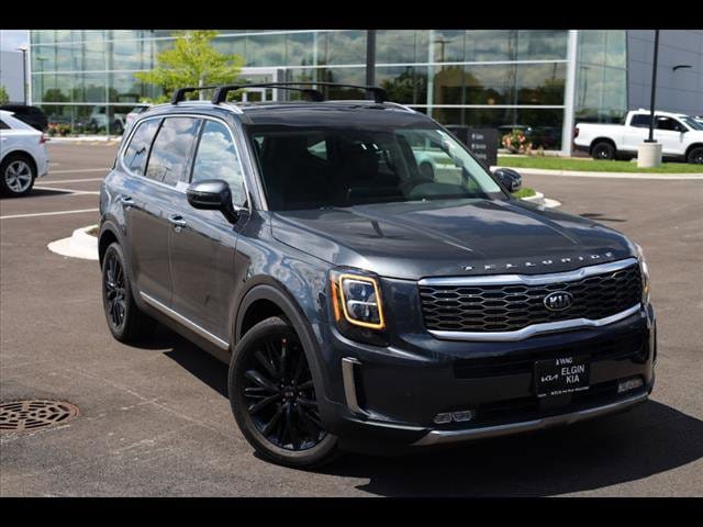 Certified 2021 Kia Telluride SX with VIN 5XYP5DHC4MG122012 for sale in Elgin, IL