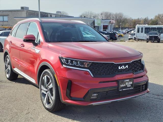 Certified 2023 Kia Sorento EX Hybrid with VIN KNDRHDLG7P5213847 for sale in Elgin, IL